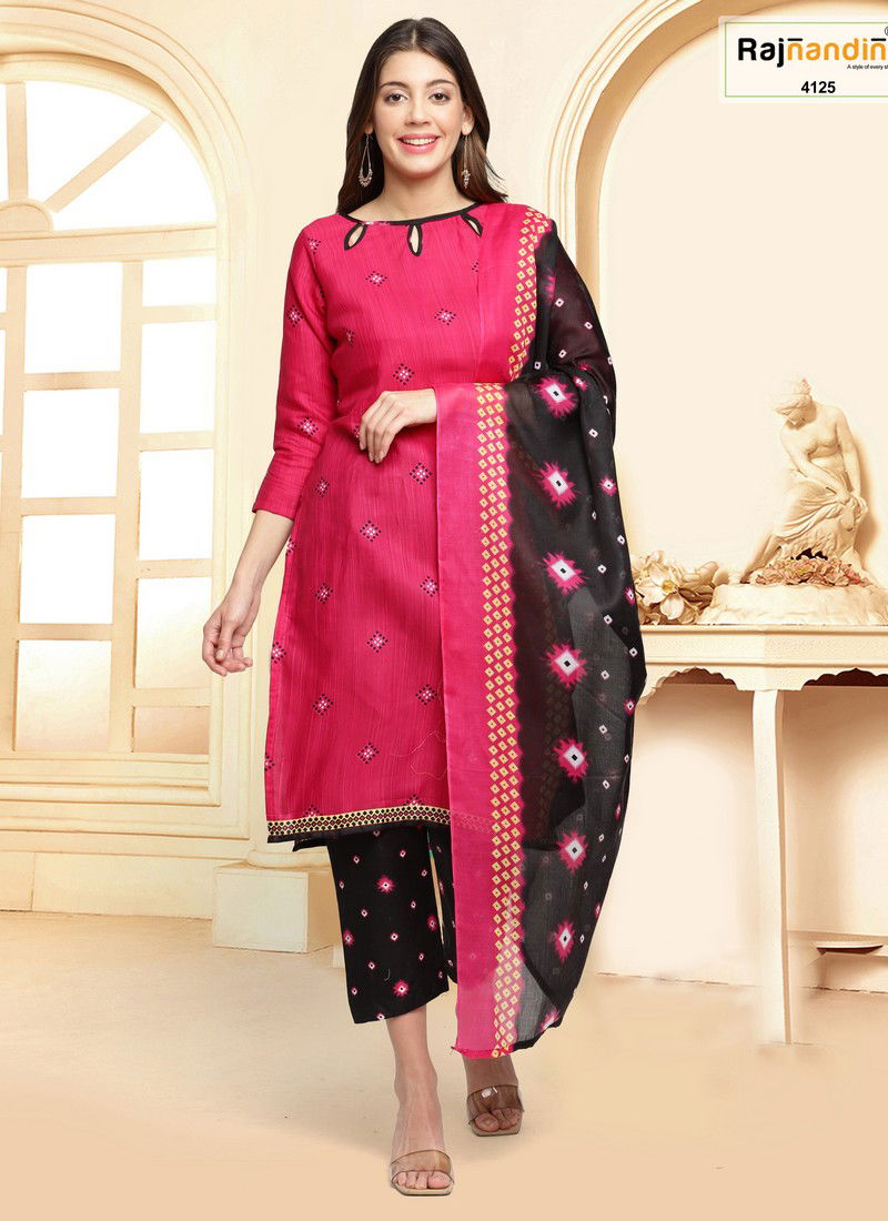 Aarvi By Rajnanadini Pinted Salwar Suit Catalog