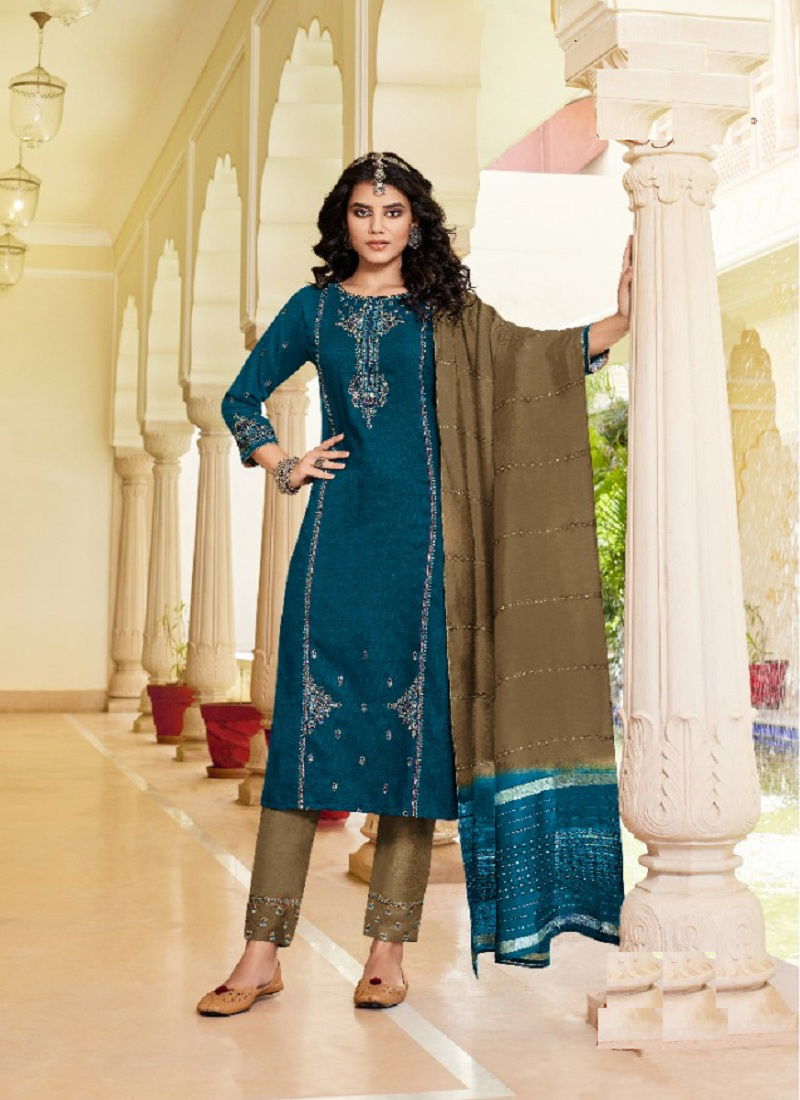 Aarohi Vol 9 Ladies Flavour Festive Wear Wholesale Readymade Suits