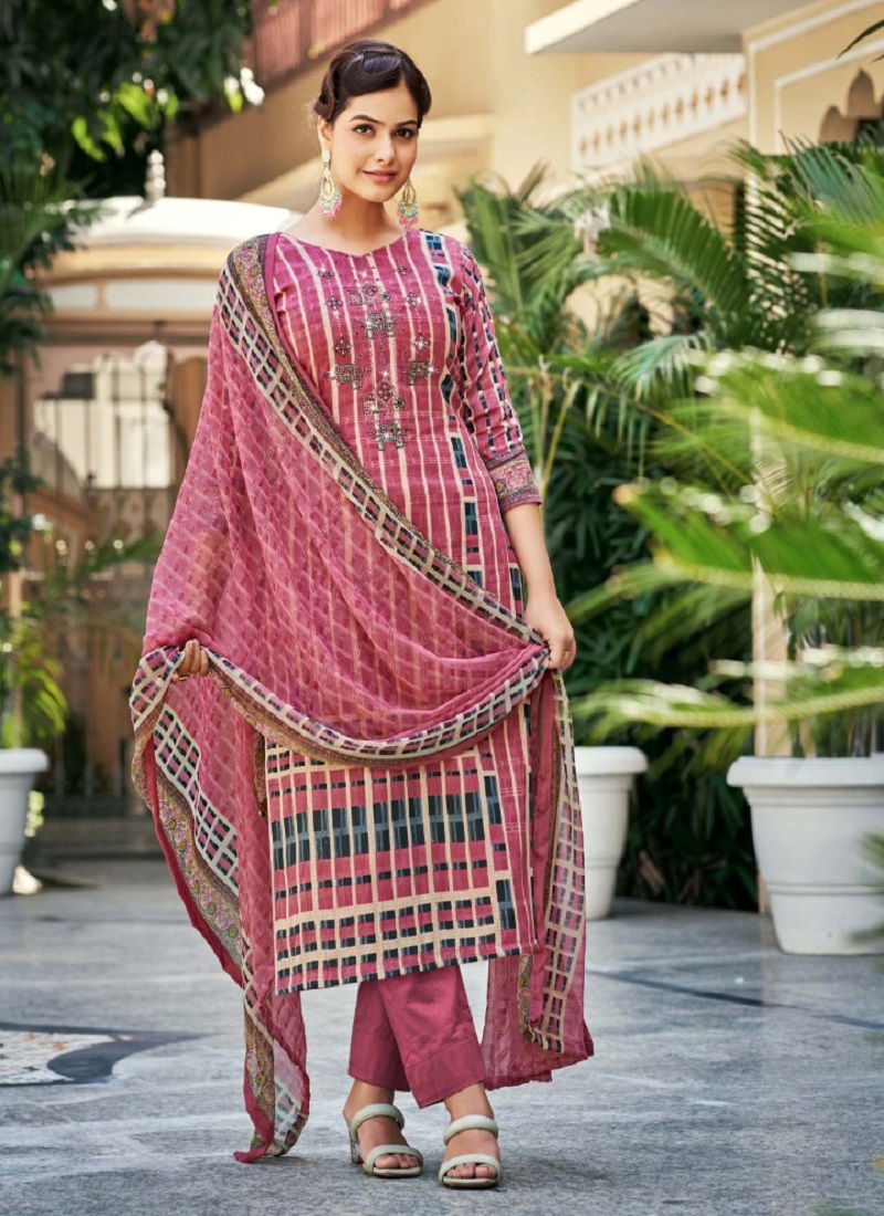 Adaa By Zulfat 001-010 Cotton Dress Material Catalog