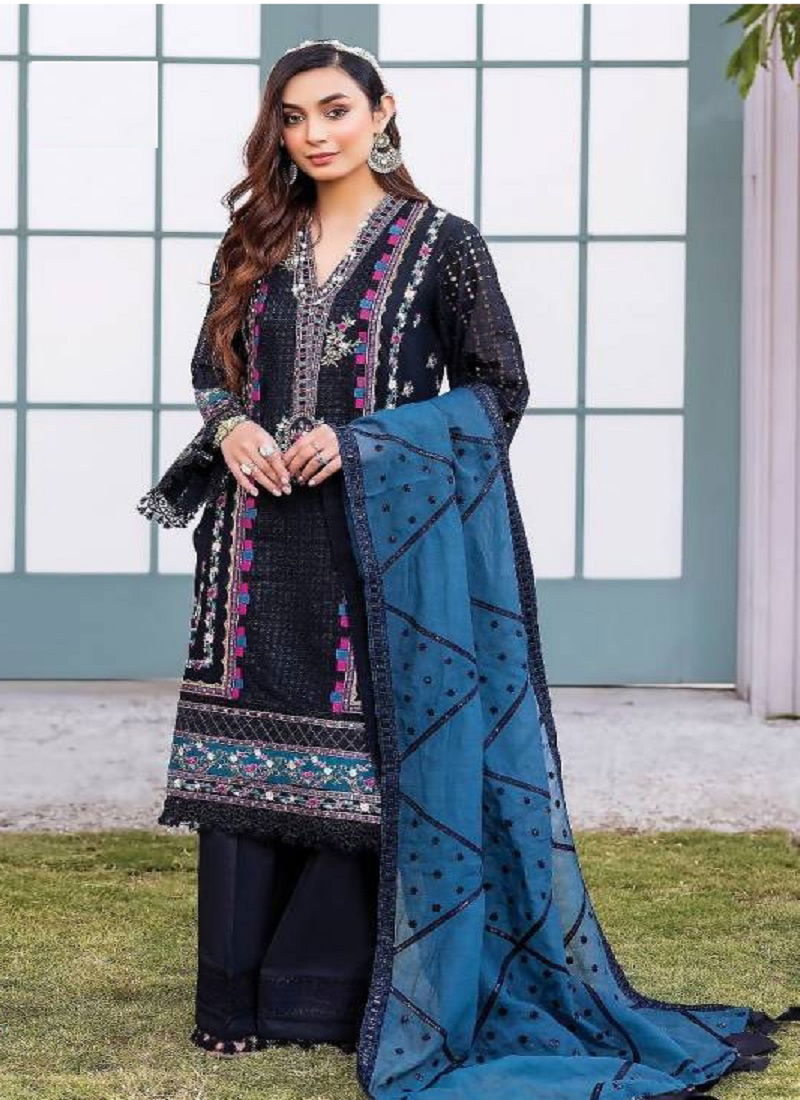 Adan Libaas Schiffl Collection Vol 8 By Shree Fabs Pakistani Suit Catalog