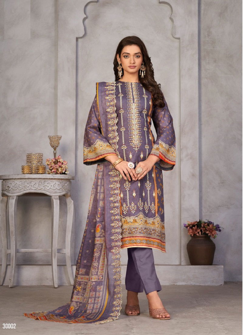 Bin Saeed Lawn Collection Vol 3 By Shraddha Printed Suits Catalog