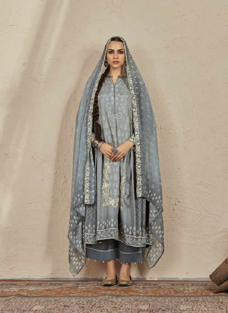 Heer Hasinah By Kimora Printed Salwar Suits Catalog