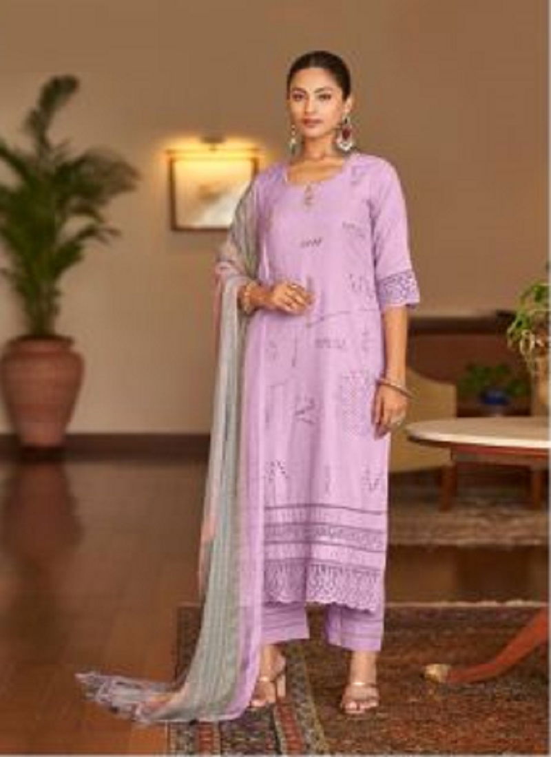 Lenora 3081 By Jay Vijay Printed Suits Catalog
