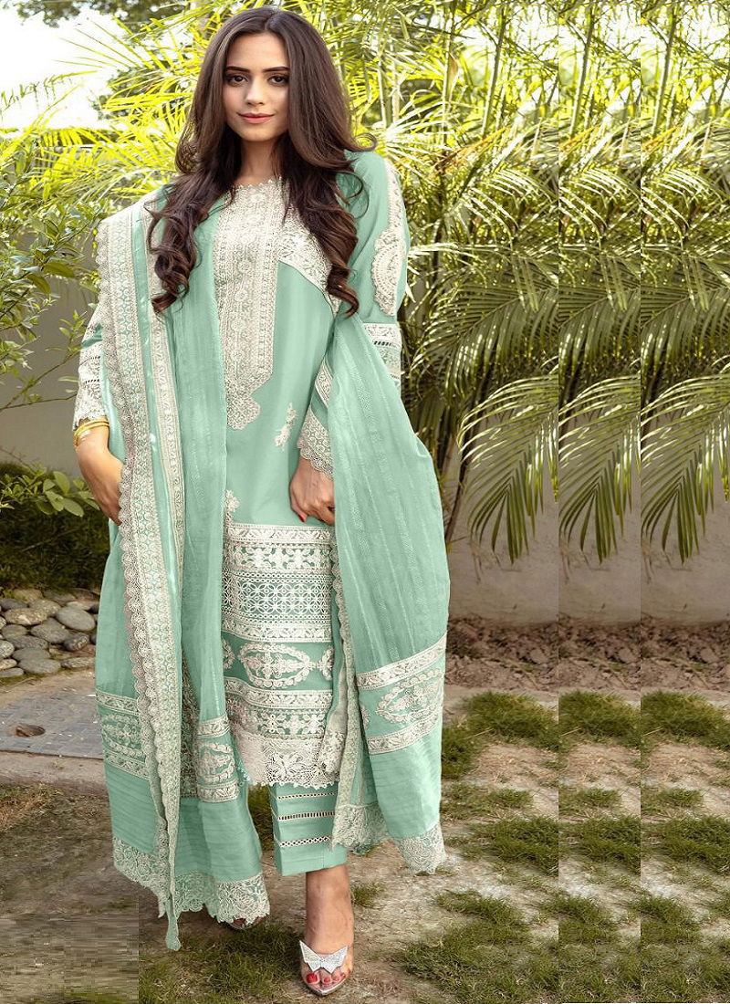 Malika Vol 4 By Zaha Designer Pakistani Suits Catalog
