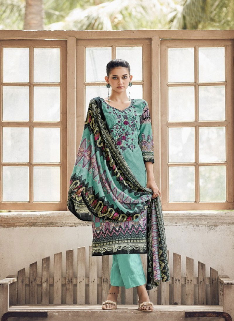 Mariya By Kesar 168001-168006 Cotton Dress Material Catalog