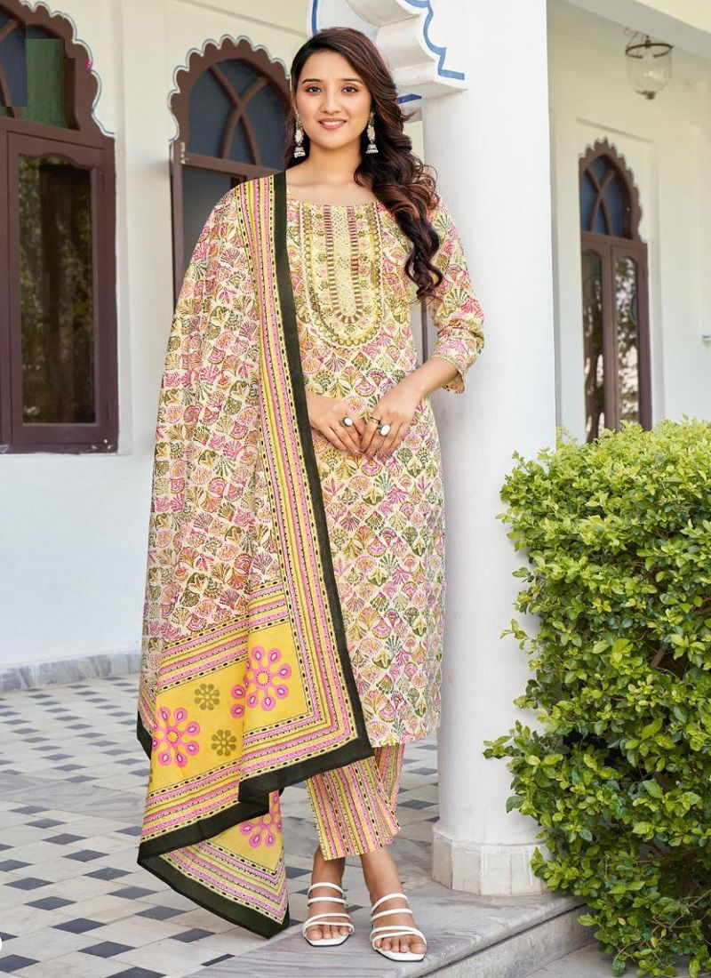 Odhani Vol 6 By Diya Trends Readymade Cotton Salwar Suits
