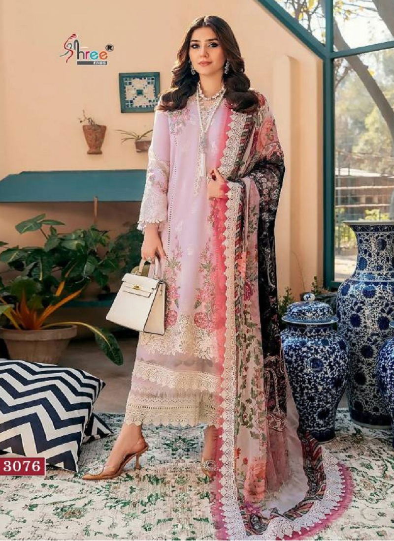 Ombre Lawn By Shree Fabs Pakistani Suits Catalog