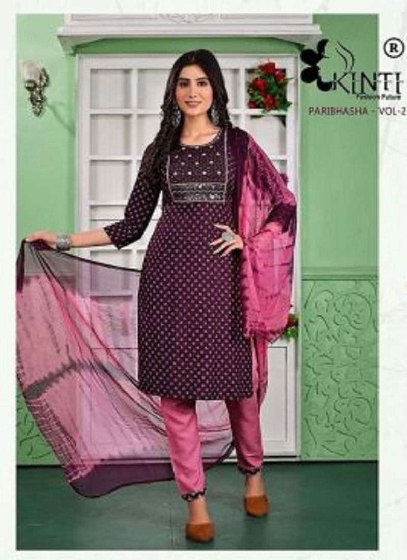 Paribhasha Vol 2 By Kinti Readymade Salwar Suit Catalog