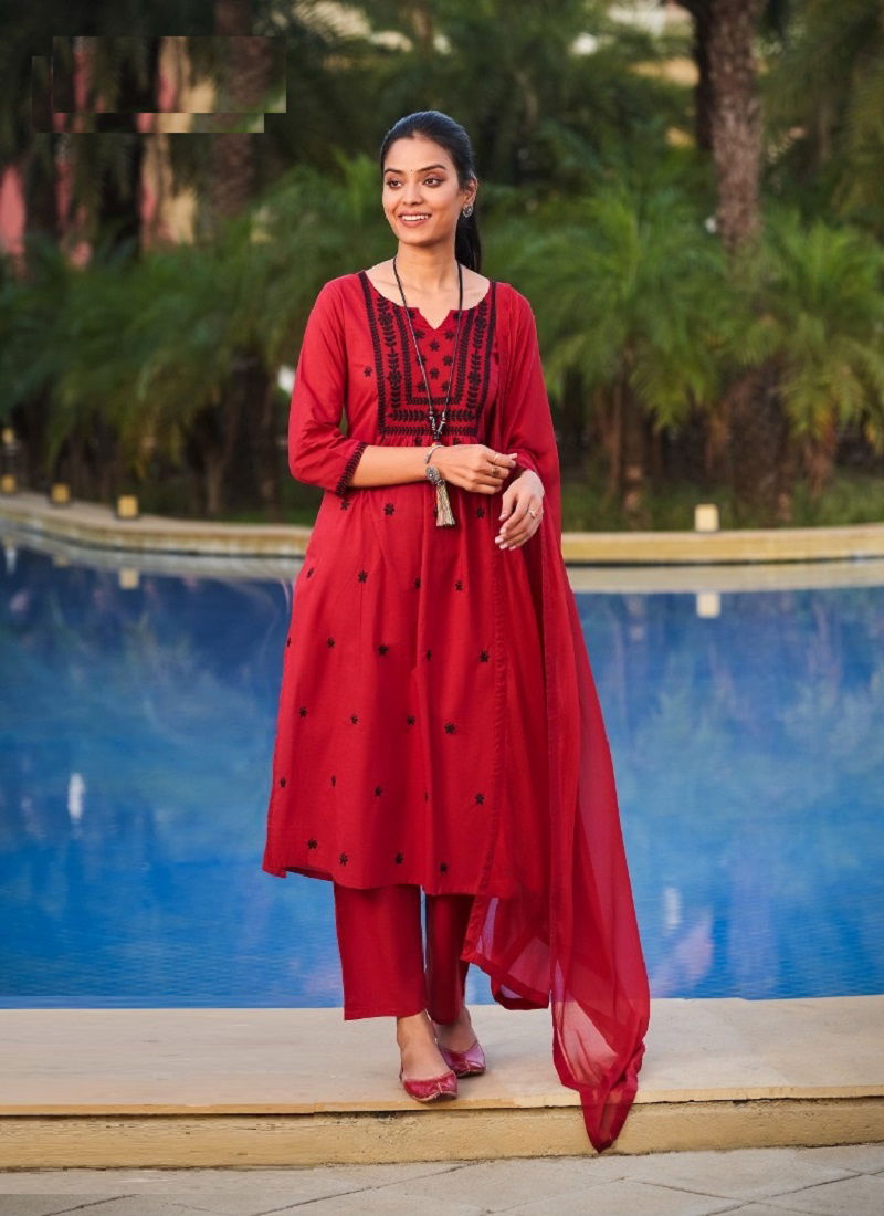 Prerna By 100 Miles Readymade Salwar Suits Catalog
