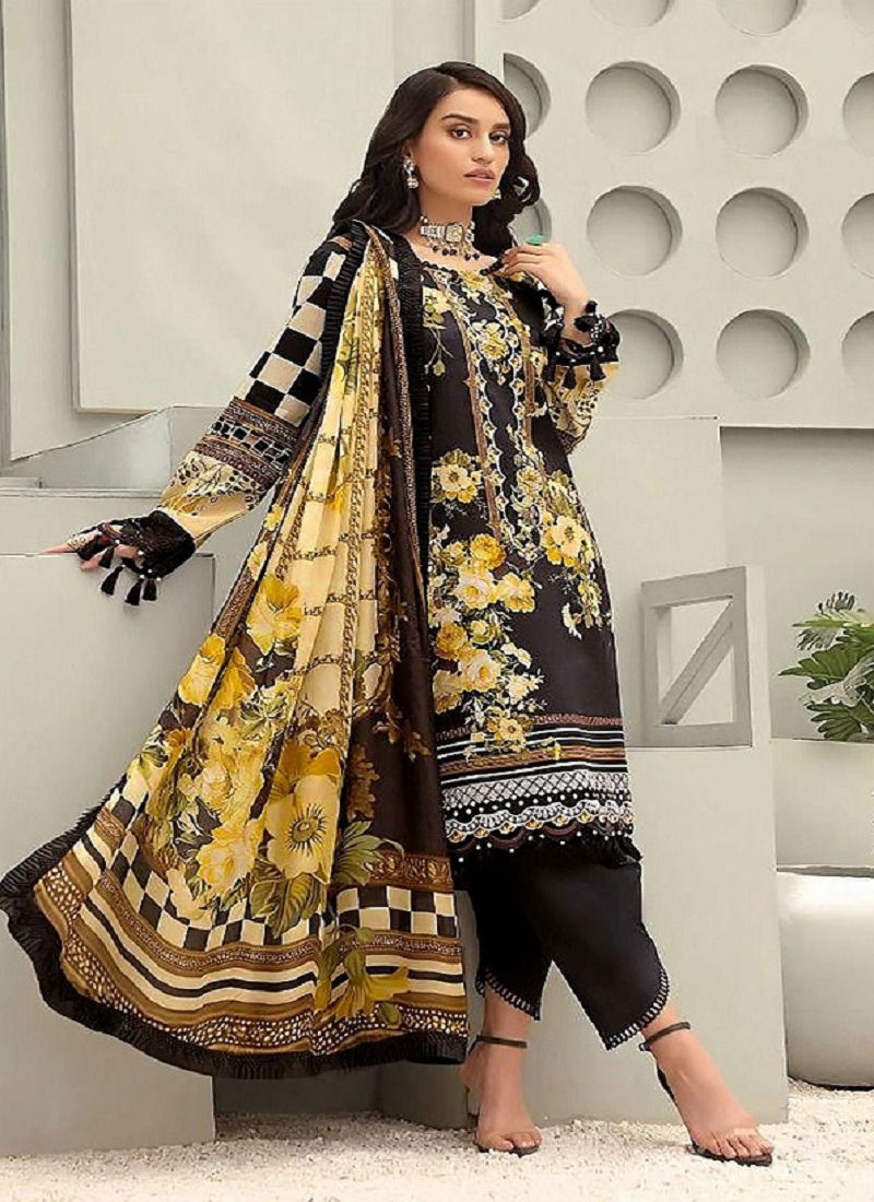 Razia Sultan Vol 42 By Apana Cotton Pakistani Salwar Suits Catalog