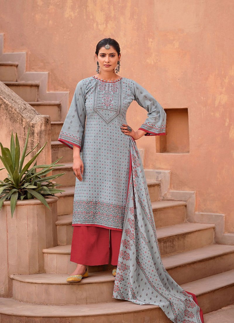 Sara By Levisha SR-13 To SR-20 Cotton Dress Material Catalog