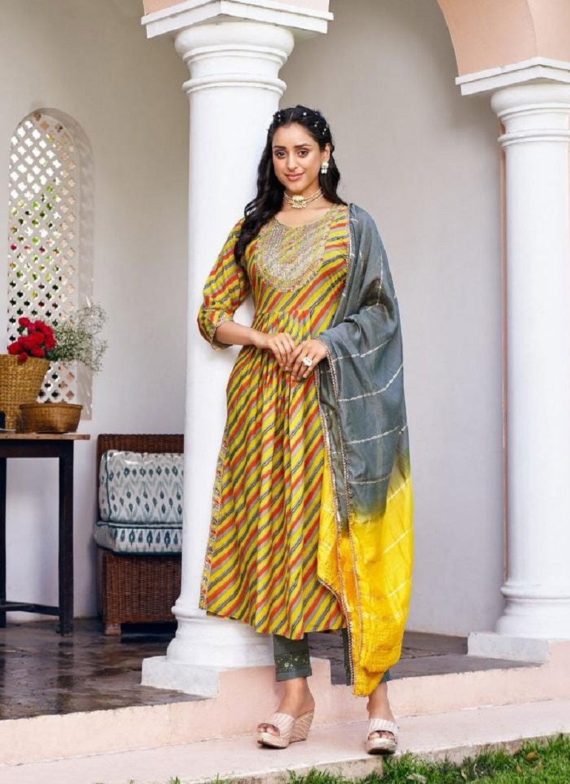 Wanna Glitten Wholesale Printed Readymade Suits Catalog