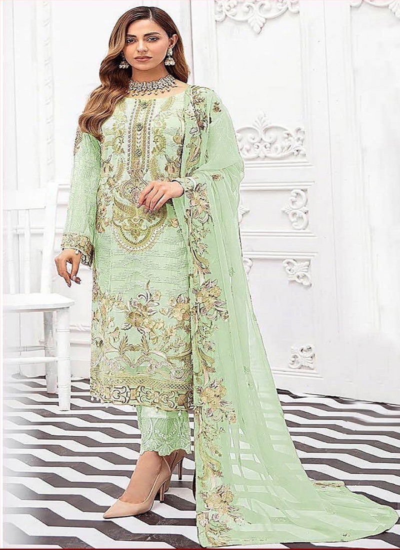 Zarkash Z 3017 Pakistani Salwar Suits Catalog