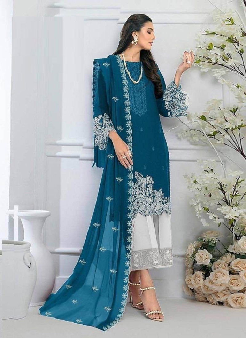 Zarqash Z 134 Readymade Pakistani Suits Catalog
